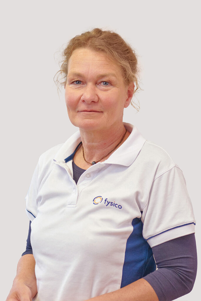 fysico Mitarbeiterin Frauke Vogelsang Physiotherapeutin
